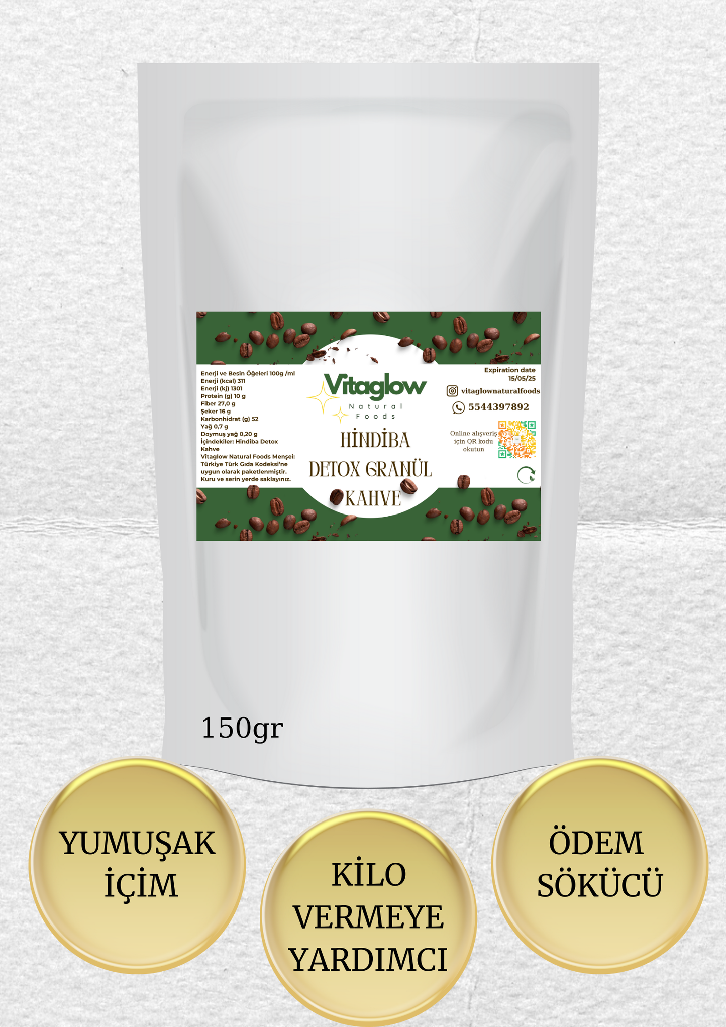 Hindiba Kahvesi Detox Kahve 150 gr